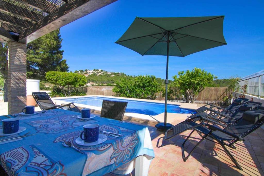 Chalet Con Piscina Privada En Calpe - Terrasala Casas de Torrat Buitenkant foto