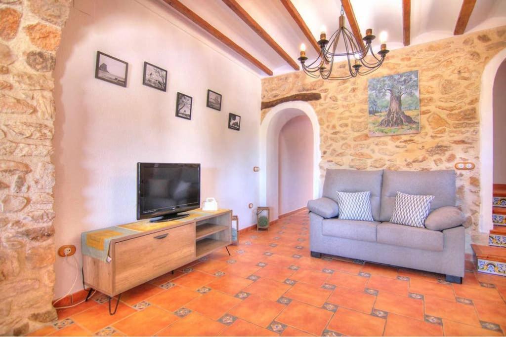 Chalet Con Piscina Privada En Calpe - Terrasala Casas de Torrat Buitenkant foto