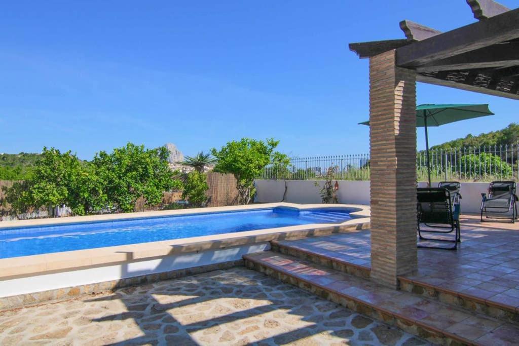 Chalet Con Piscina Privada En Calpe - Terrasala Casas de Torrat Buitenkant foto